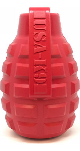 Sodapup Usa-k9 Grenade - Dispensador Duradero De Golosinas P