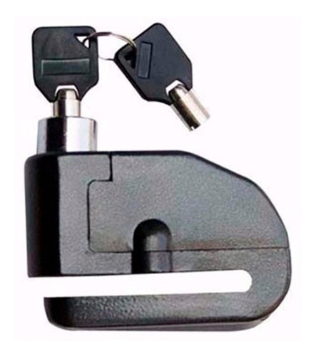 Imagen 2 de 3 de Traba Disco Con Alarma Lk 603 Candado Motos Bici - Top Rac
