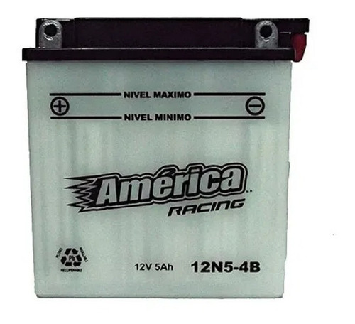 Moto Bateria America Racing 12n5-4b