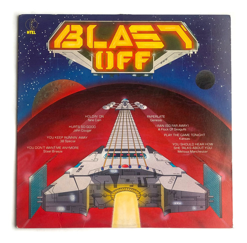 Lp Blast Off - Van Halen, Genesis, Kansas, Billy Idol Y Más