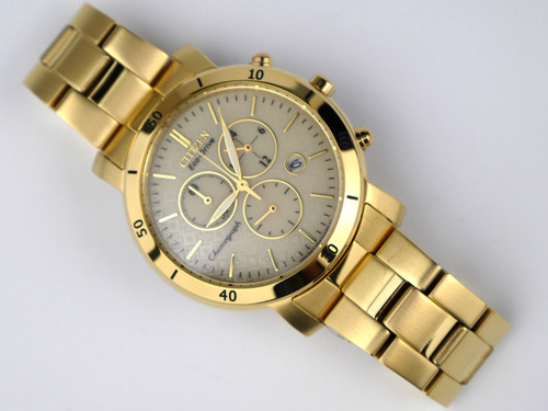 Imagen 2 de 4 de Reloj Citizen Eco Drive Crono Fb1342 Calendario Promo
