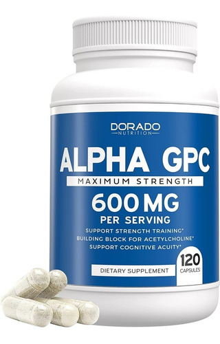 Alpha Gpc 120 Capsulas Usa Stock