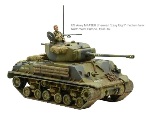 Warlord Games M4a3e8 Sherman Easy Eight - Modelo De Tanque A