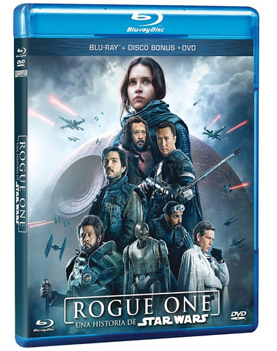 Rogue One Una Historia De Star Wars Combo Bluray + Dvd