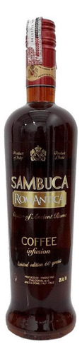 Licor Sambuca Romantica Com Infusão De Café 700ml