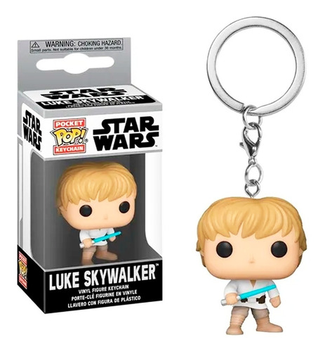 Llavero Luke Skywalker- Jedi -  Star Wars - Funko Pocket Pop