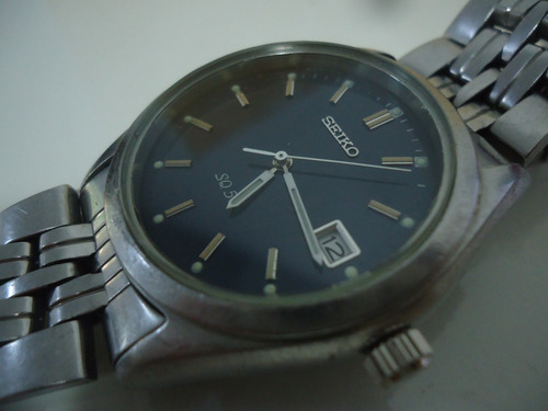 Relógio Seiko Sq 50 Water Resistant 5 Bar Muito Bonito (Usado)