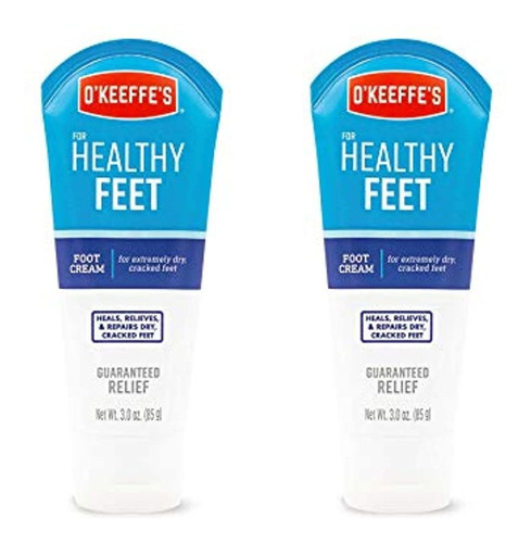 Okeeffes Healthy Feet Crema Para Pies, Tubo De 3 Onzas, (paq