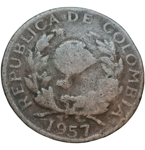 Colombia Moneda 5 Centavos 1957