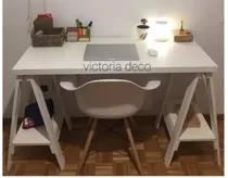 Comprar Escritorio Con Caballetes Nordico 120x50cm