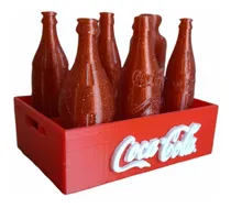 Comprar Miniaturas Cajón Y Botellas Antiguas De Coca Cola 