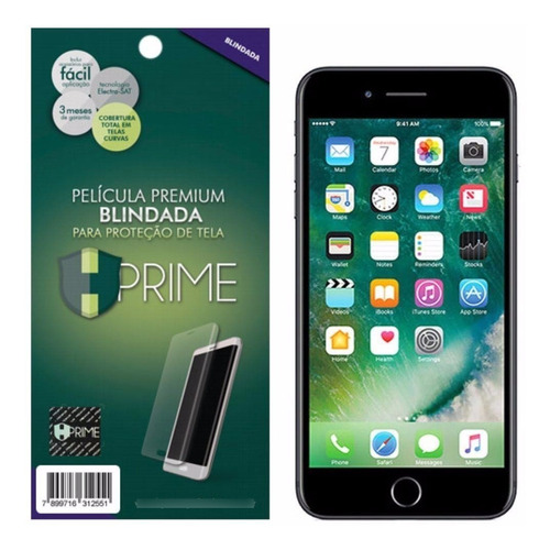 Kit Peliculas Hprime iPhone 7 / 8 Frente E  Verso Curves Pro
