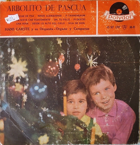 Vinilo Lp De Arbolito De Pascua -hans Carte  (xx623