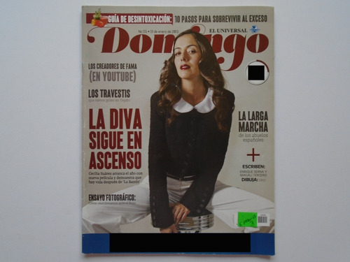 Cecilia Suárez Revista Domingo No.55 El Universal 