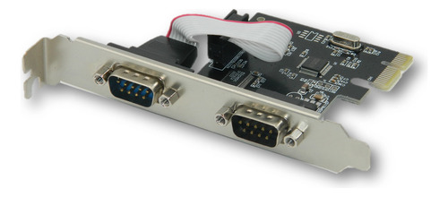 Tarjeta Pci-e Express 2 Puertos Serial Impresora Rs232 Db9