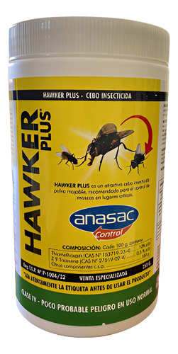 Hawker Plus 250g Control De Moscas
