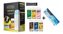 Comprar Kit Depilatorio Depimiel Depikit + 6 Cera Roll On 100 Bandas