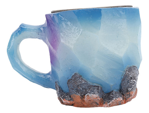 Taza De Café Mineral De Cristal De Gran Capacidad