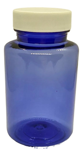 Tarro Pastillero Azul Cobalto - 150ml - 25 Pzs