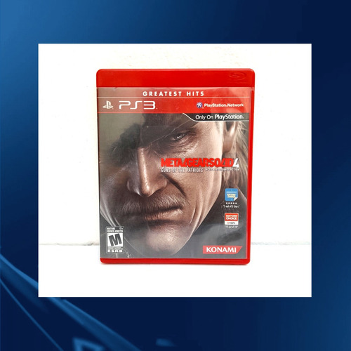 Metal Gear Solid 4 (ps3) - Juego Playstation 3