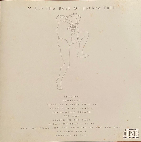 Cd - Jethro Tull / M.u. The Best Of Jethro Tull. 