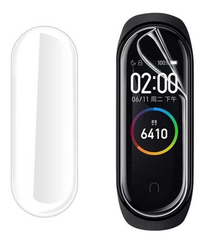 Lamina Hidrogel Full Cover Xiaomi Mi Band 4 Símil Vidrio Tbx