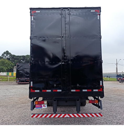 Imagem 6 de 15 de Mb Atego 2430, Truck 6x2, 2019. Sider 10 Metros