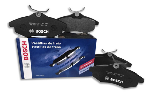 Pastilha Freio Bosch C3 1.4 8v Bb648 2005 2006 2007 2008