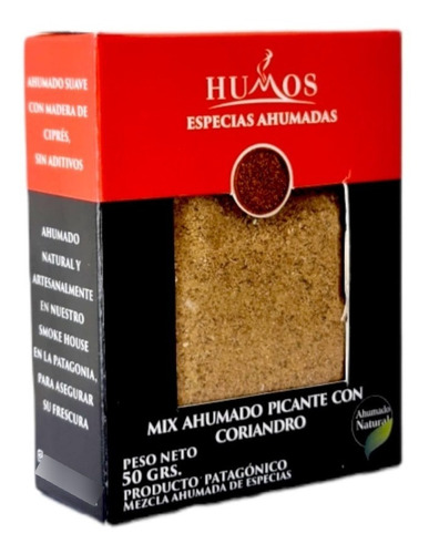 Mix Ahumado Picante Con  Coriandro X 50 Gr - Humos