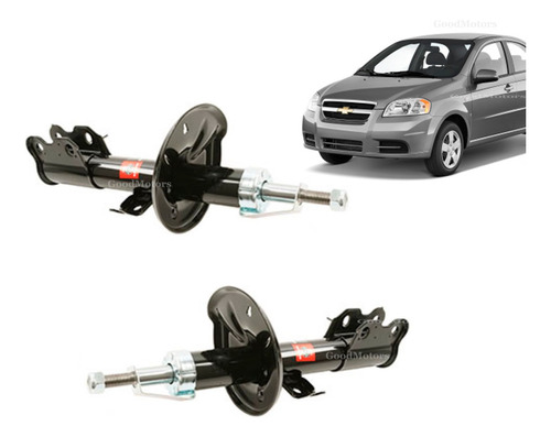 Kit Amortiguadores Delanteros Chevrolet Aveo 1.4 2003 2013