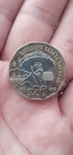 Moneda Emiliano Zapata 20