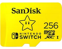 Comprar Memoria Microsd Sandisk 256 Gb Ed. Especial Nintendo Switch
