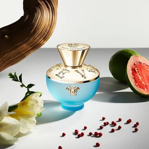 Perfume Versace Dylan Turquoise Mini Splash 5ml Para Mujer