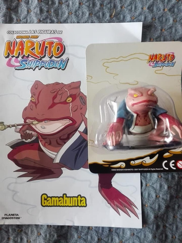 Gamabunta ,planeta De Agostini Figura Naruto