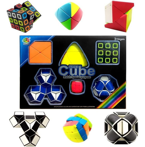 Mega Oferta Pack De 6 Cubos De Rubick Cubos Magicos Fanxin
