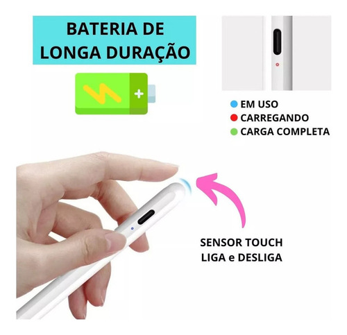 Lápiz Capacitivo Con Rechazo De Palma Para iPad 9 Generación