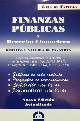 Guía De Estudio De  Finanzas Pública Y Derecho Financiero