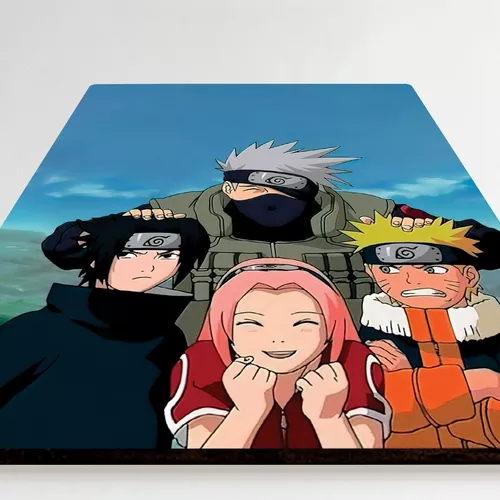 Quadro decorativo time 7 anime desenho naruto