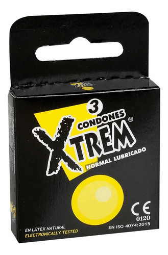 Condones Extrem Lubricados Pack X 5 Cajas ( 15 Unidades)