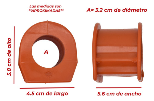Goma De Barra Estabilizadora Montero Delantera 02-06,l200 4w