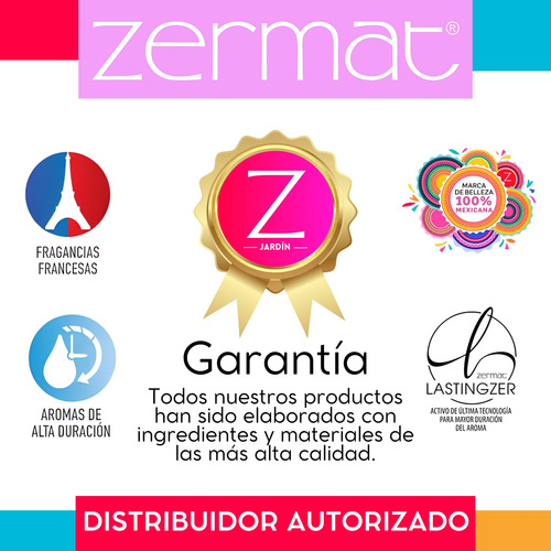 Fragancia Zfc Zentimento Charm 100 Ml Para Dama - Zermat