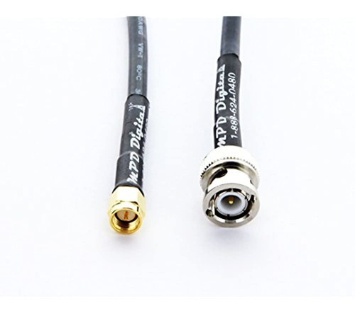 Cable Coaxial Rf Sma Macho A Bnc Macho Rg58 3ft