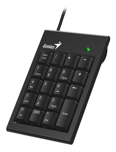 Teclado Numerico Numpad Genius 100 Slim Usb Negro Pc Keypad