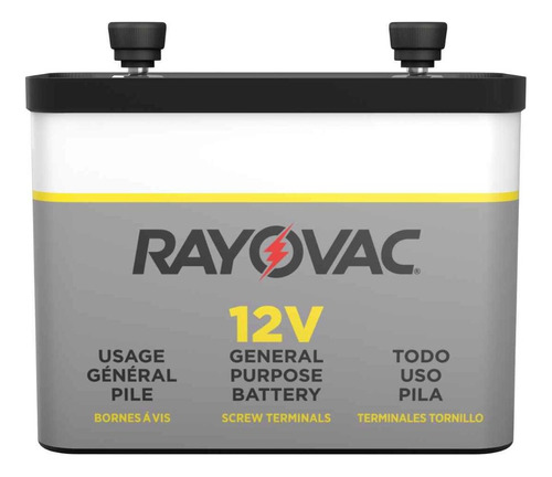 Rayovac 926  Batería Alcalina 12 V, 2 Polos, Usos Generales