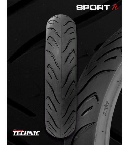 Pneu Technic Sport R 110/70-16 52s 300 Kansas 150 Dianteiro (Usado)