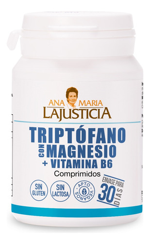 Triptófano Con Magnesio + Vitamina B6 Ana Maria Lajusticia