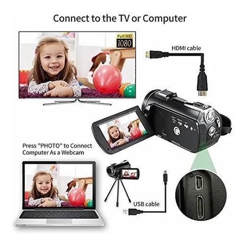 Videocamara Camara De Video 4k, Videocamara Ordro Ac5