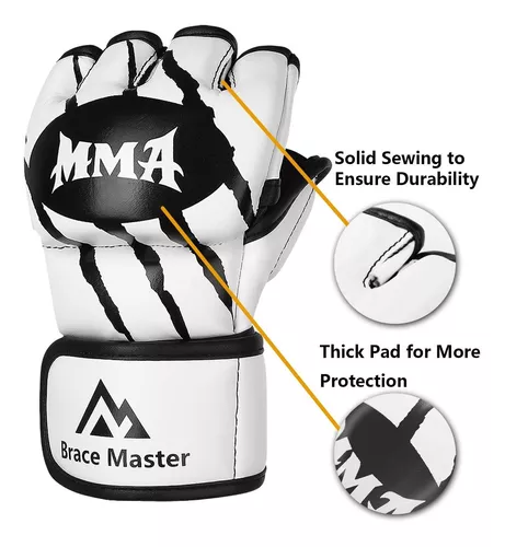  Brace Master - Guantes para artes marciales mixtas