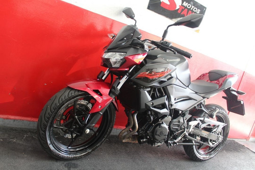 Imagem 5 de 11 de Kawasaki Z 400 Z400 Z-400 Abs 2020 Vermelha Vermelho
