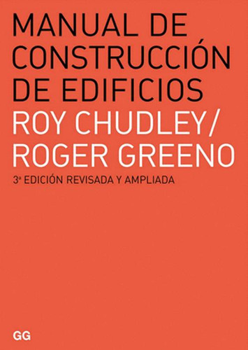 Libro Manual De Construcción De Edificios